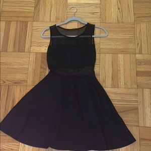 Guess Mesh Cutout Dress